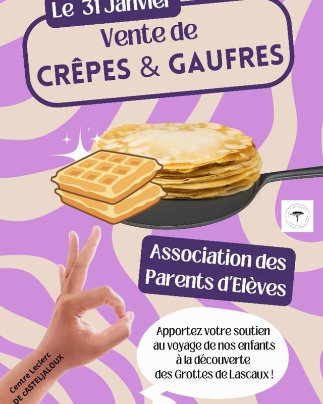 Vente de crêpes