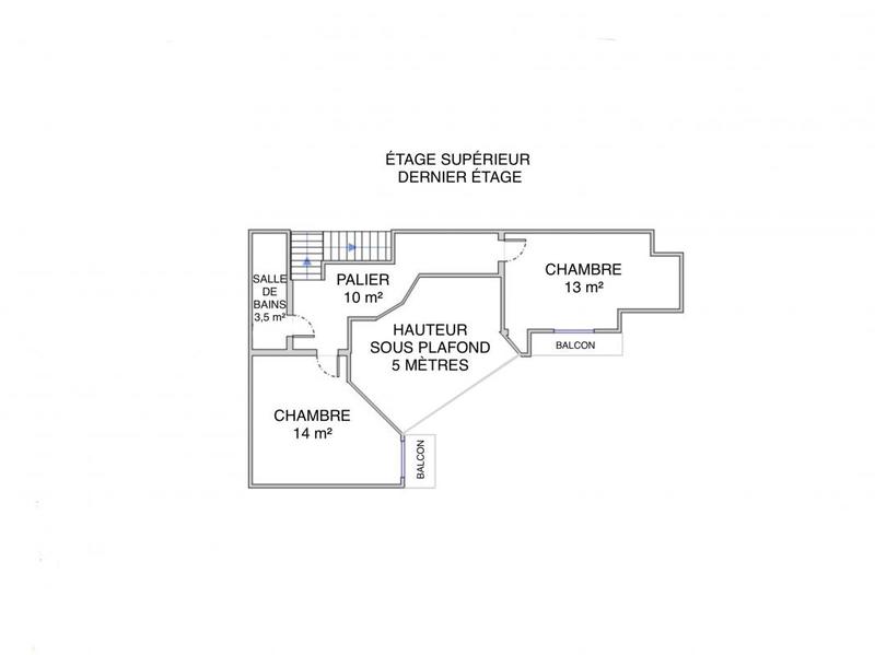 Appartement - 110 m² - 4 pièces