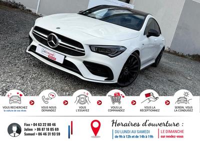 Mercedes Cla 35 Amg 306cv 4matic 7g-Dct *39.000km*Moteur à chaîne*Entretien jour chez Mercedes*Ct Ok*Pack Performance*Sièges Performance chauffants*Virtual Cockpit*Chargeur induction*Échappement Sport+ clapets*Toit ouvrant*Amg Dynamics*