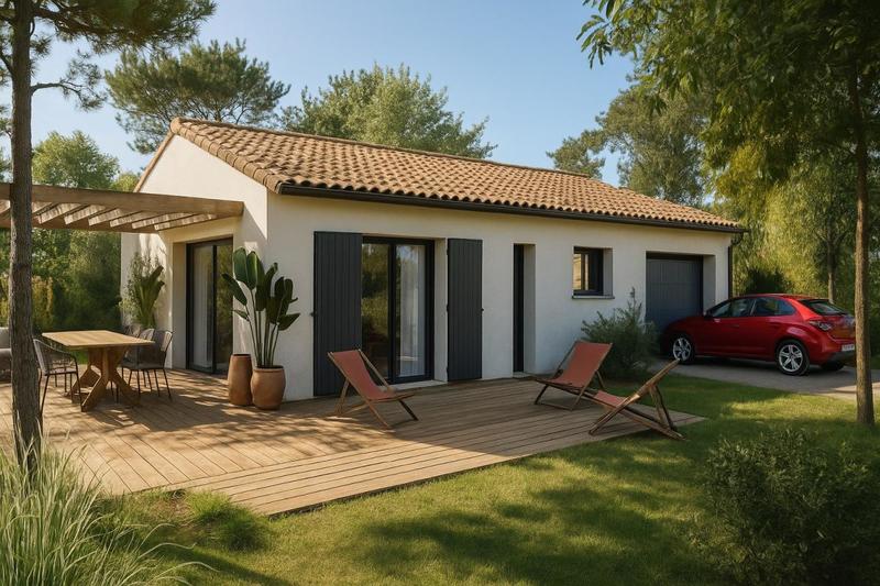 Maison - 60 m² - 3 pièces