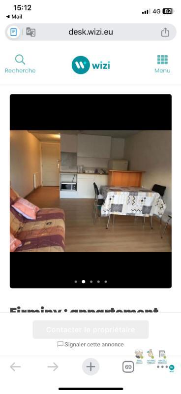 Appartement - 28 m² - 1 pièce