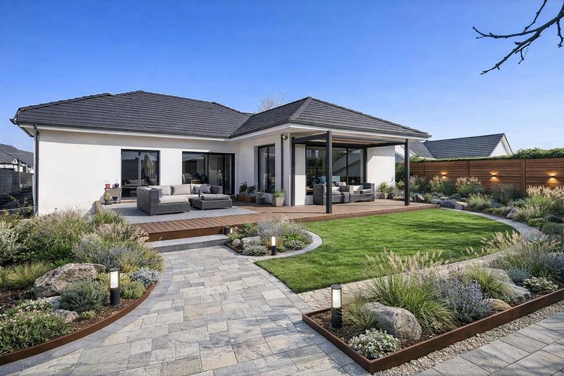 Maison contemporaine - 132 m² - 5 pièces