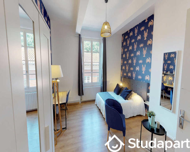 Chambre - 110 m² - 1 pièce