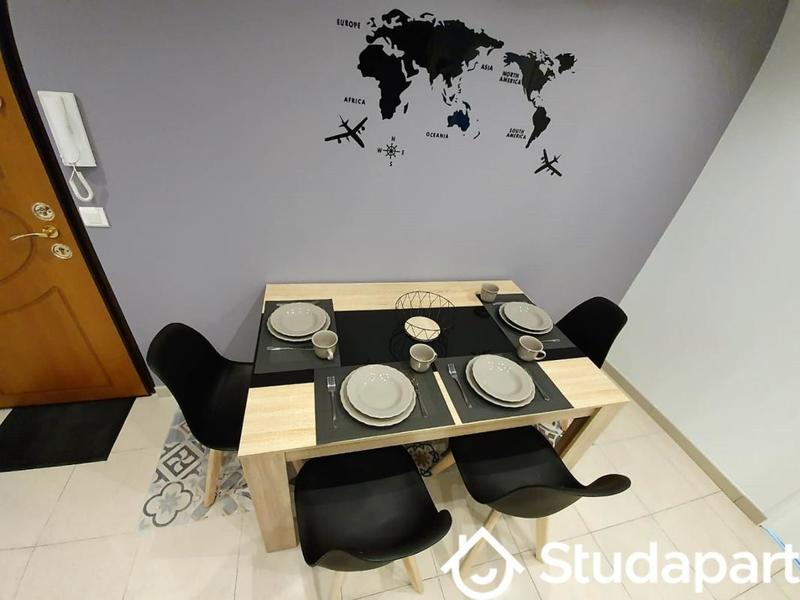 Chambre - 10 m² - 1 pièce