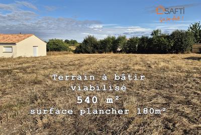 Terrain - 540 m²