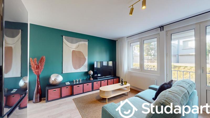 Chambre - 12 m² - 1 pièce