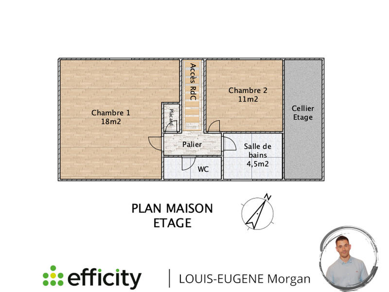 Maison - 113 m² - 5 pièces