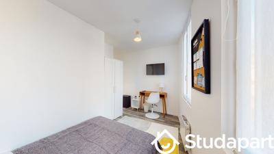 Chambre - 12 m² - 1 pièce