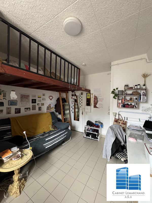 Appartement - 15 m² - 1 pièce