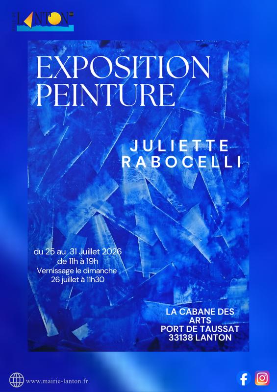 Exposition Cabane des Arts : Juliette Rabocelli