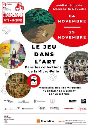Le jeu dans l'art - Micro-folie