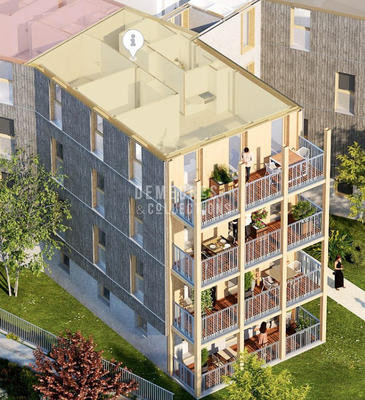 Appartement - 63 m² - 3 pièces