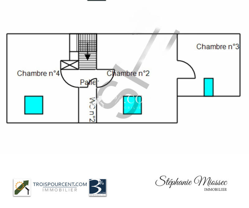 Maison traditionnelle - 100 m² - 4 pièces
