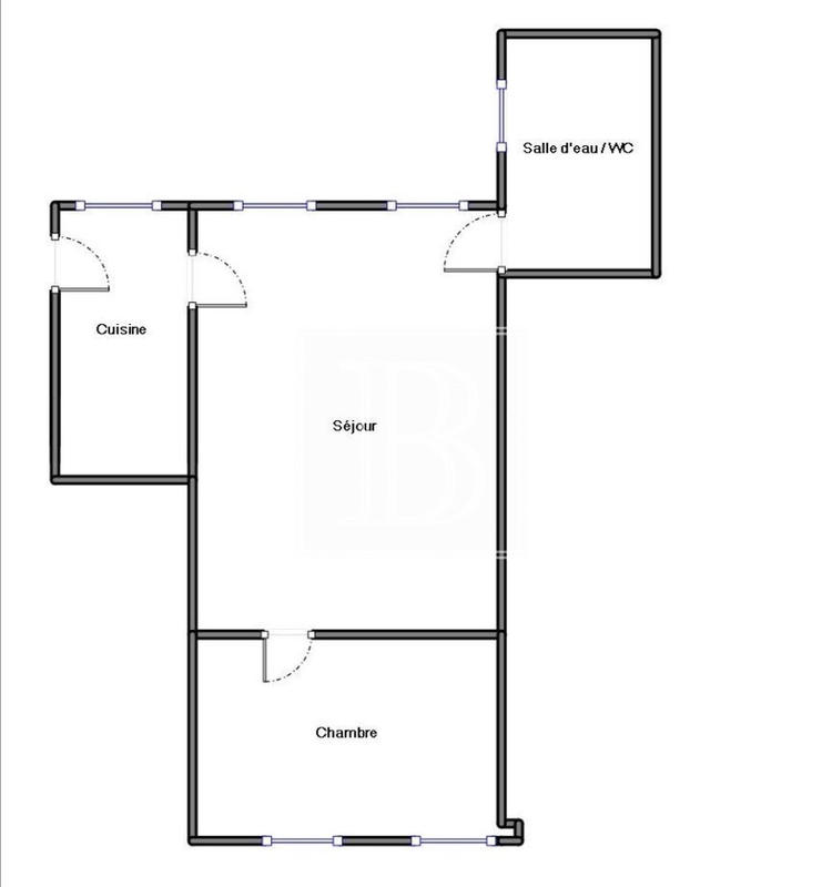 Appartement - 52 m² - 2 pièces