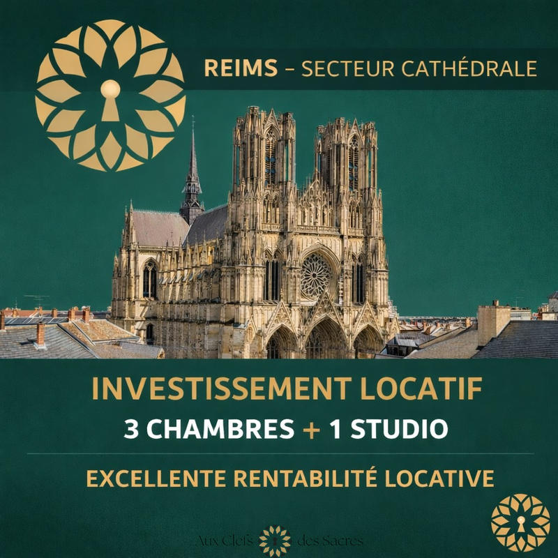 Appartement - 50 m² - 4 pièces