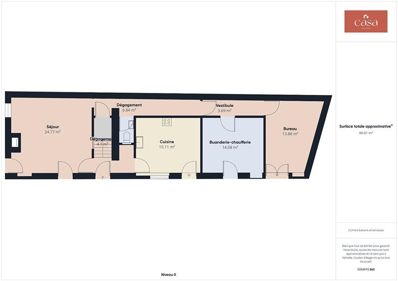 Maison - 188 m² - 7 pièces