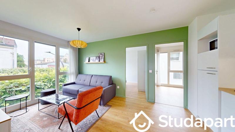 Chambre - 55 m² - 1 pièce