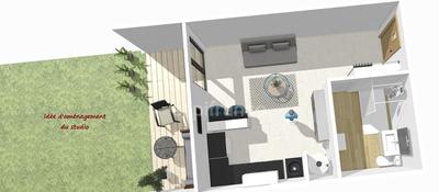 Appartement - 31 m² - 1 pièce