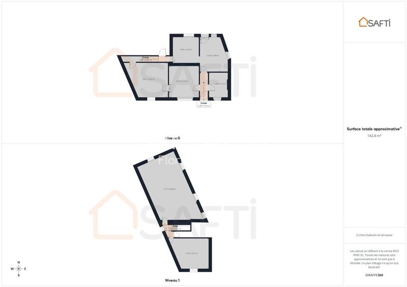 Maison - 107 m² - 5 pièces