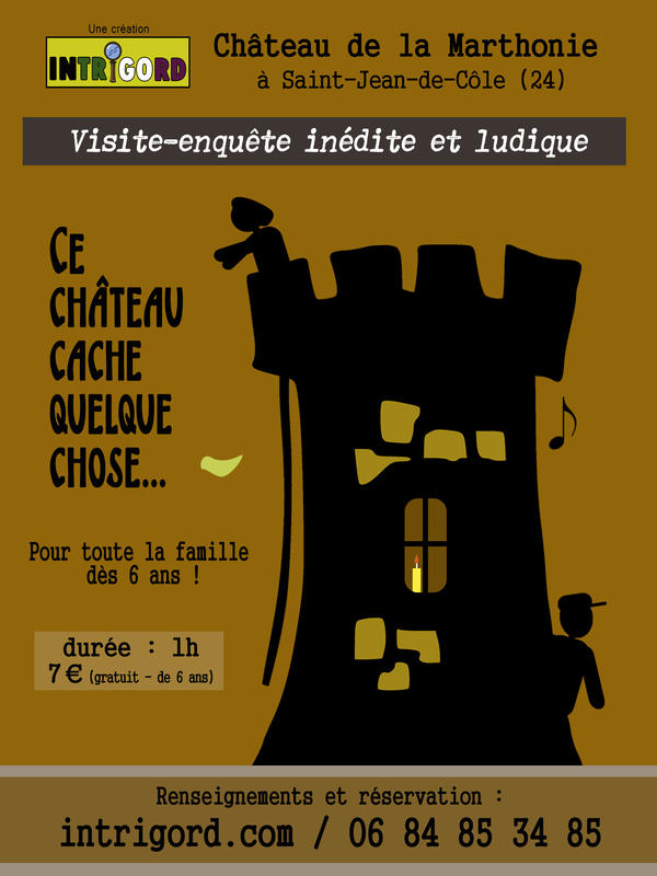 Ce château cache quelque chose - la visite-enquête