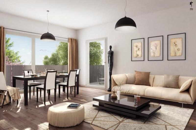 Studio - 37 m² - 1 pièce