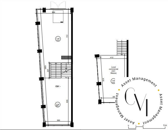 Local commercial - 91 m²