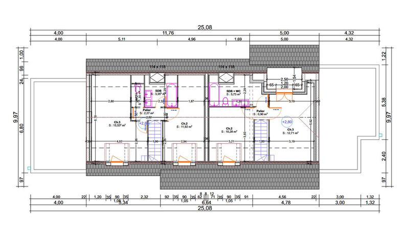 Villa - 100 m² - 4 pièces