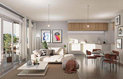 Appartement - 67 m² - 3 pièces