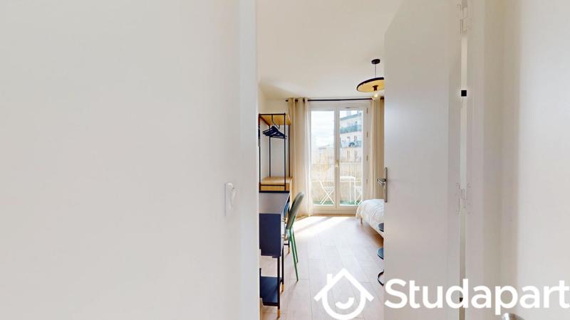 Chambre - 10 m² - 1 pièce