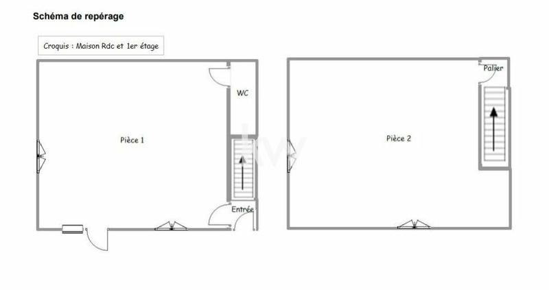 Maison ancienne - 83 m² - 2 pièces