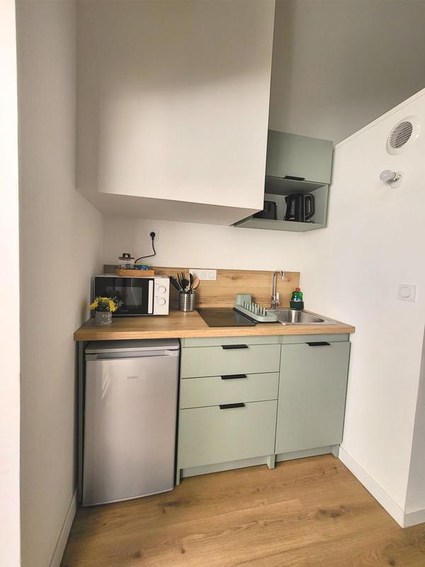 Duplex - 15 m² - 1 pièce