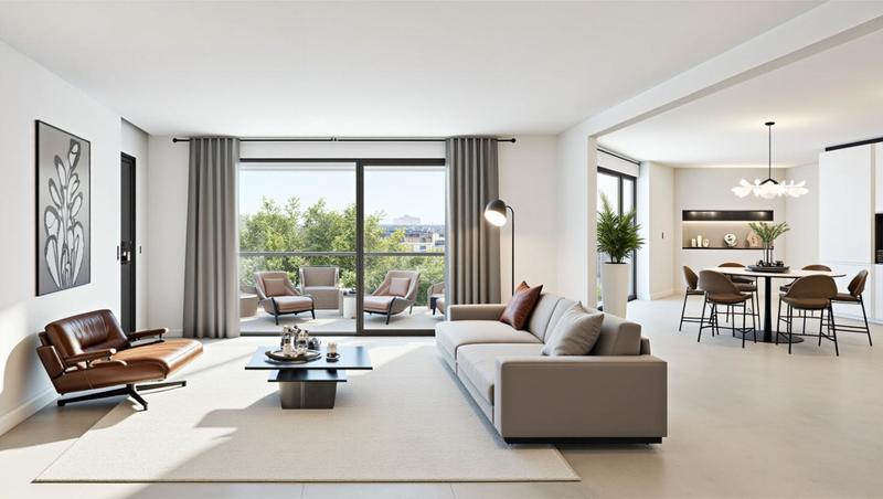 Appartement - 44 à 117 m²