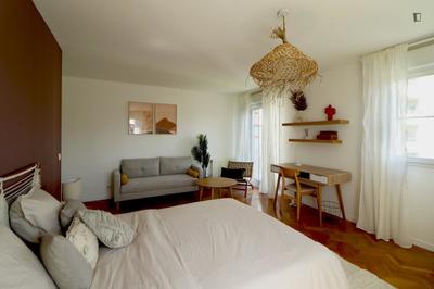 Chambre - 23 m² - 3 pièces