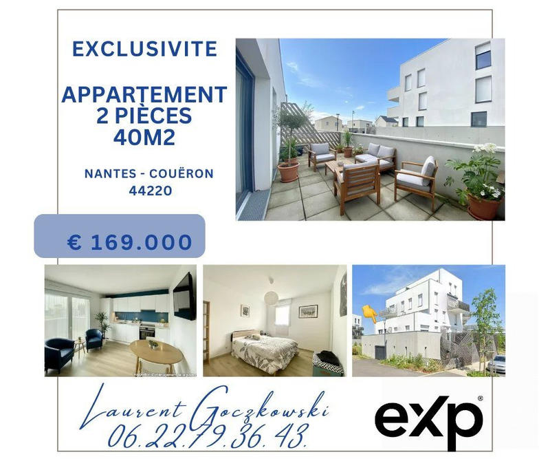 Appartement - 39 m² - 2 pièces