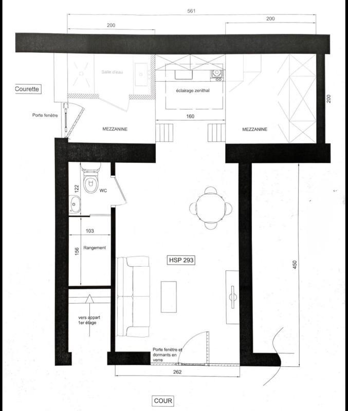 Appartement - 28 m² - 1 pièce