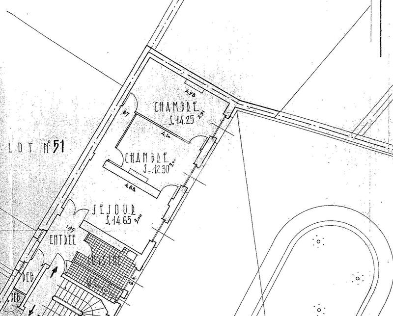 Appartement - 57 m² - 3 pièces