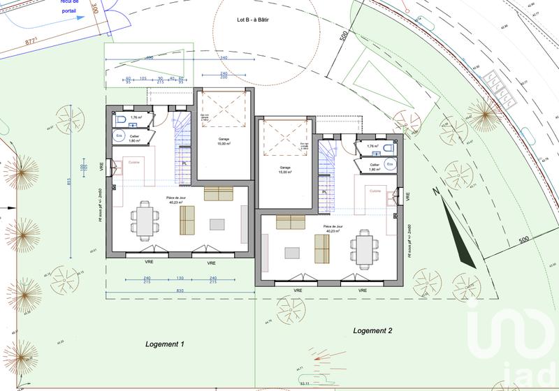 Maison - 85 m² - 4 pièces