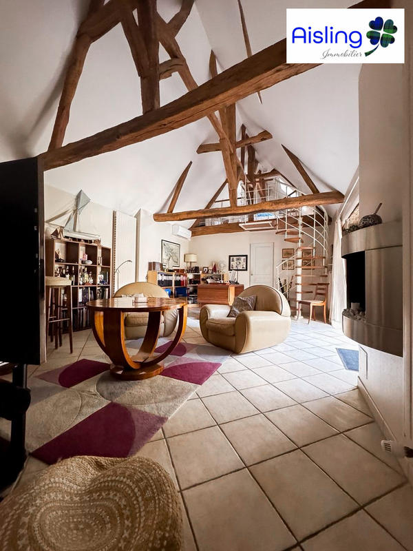 Maison ancienne - 210 m² - 7 pièces