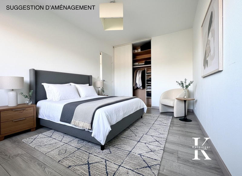 Appartement - 46 m² - 2 pièces