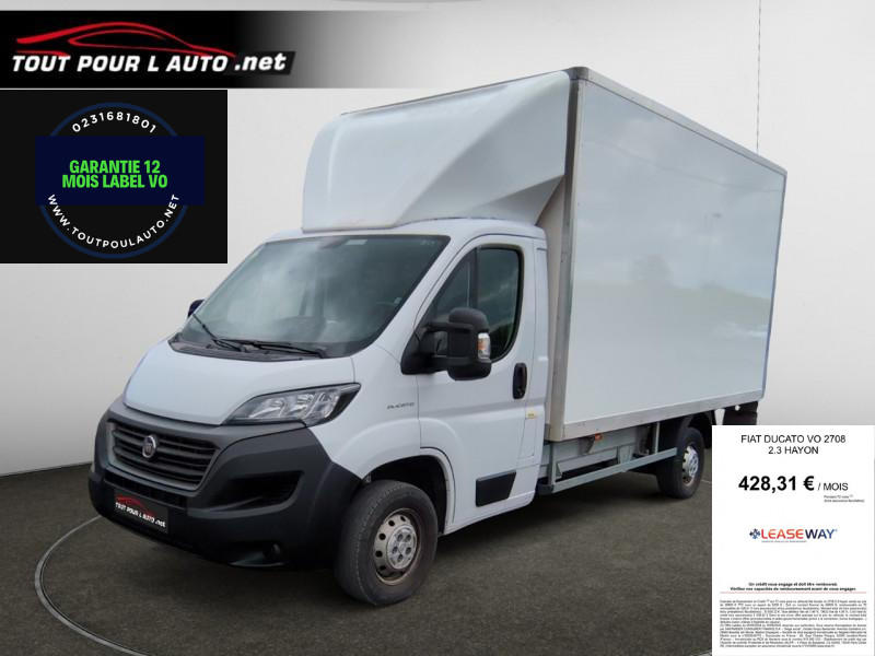 Fiat Ducato Grd Vol 3.5 Maxi l 2.3 Multijet 140ch Business 20m³ + Hayon Dhollandia