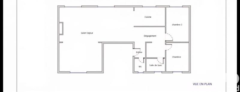 Appartement - 74 m² - 3 pièces