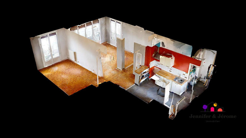 Appartement - 50 m² - 2 pièces