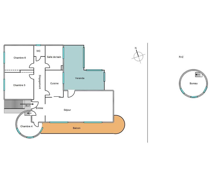 Maison - 192 m² - 9 pièces