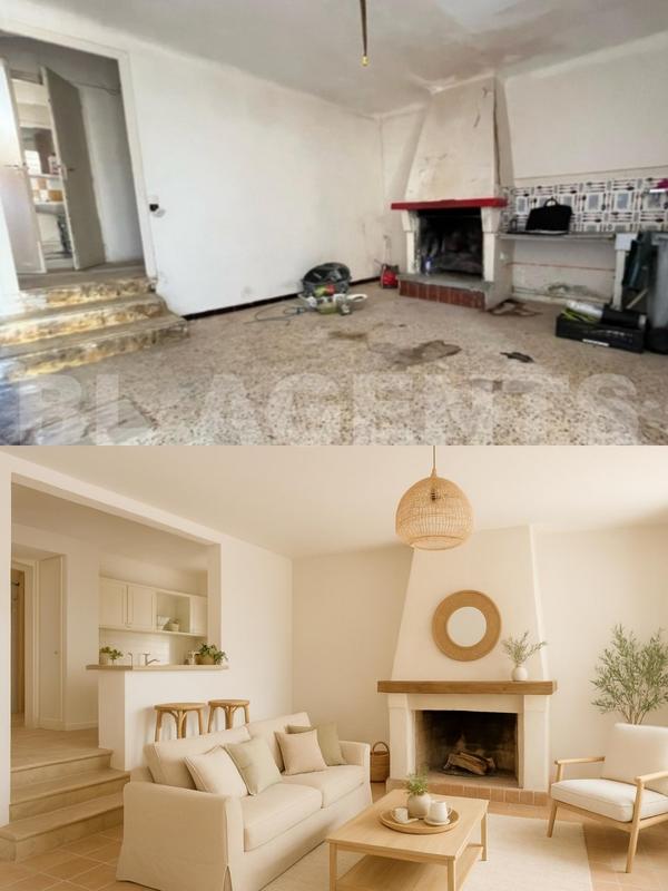 Maison ancienne - 95 m² - 6 pièces