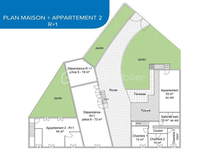 Maison - 136 m² - 7 pièces