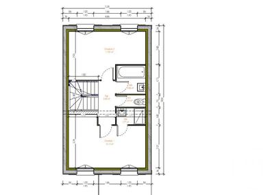 Maison de village - 115 m² - 5 pièces