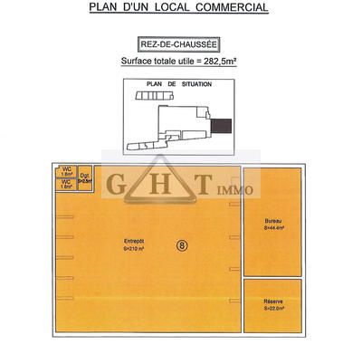 Entrepôt - 277 m²
