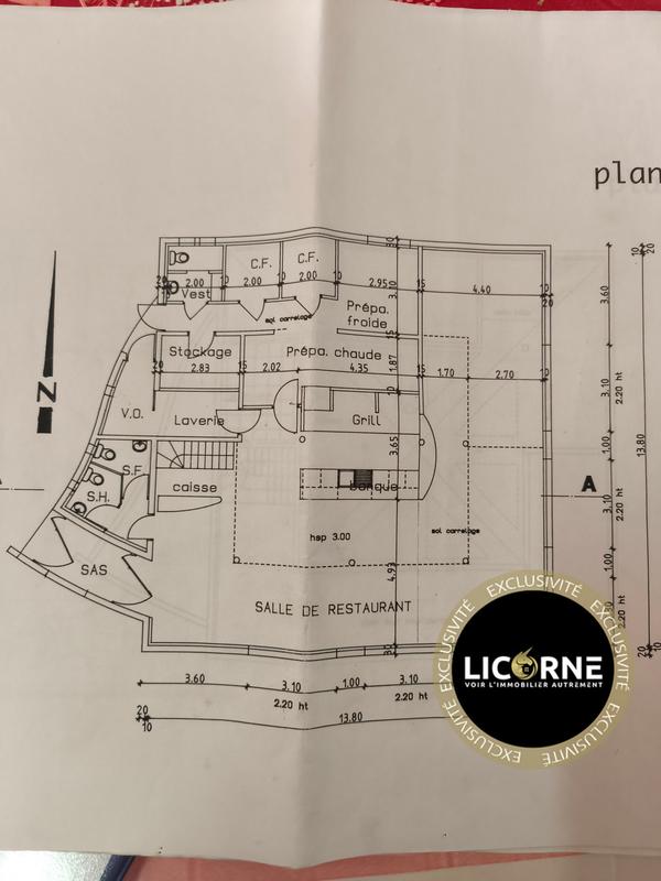 Fonds de commerce - Hôtellerie / Restauration - 320 m²