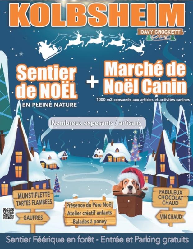 Sentier de Noël et Marché de Noël canin à Kolbsheim