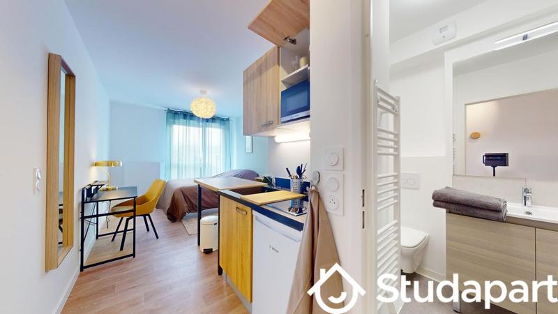 Chambre - 20 m² - 1 pièce